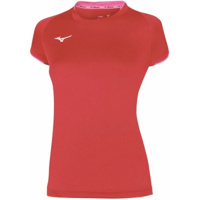 Camisa Mizuno Core SS Tee Mujer - Rojos - Chile M532KZLVYD